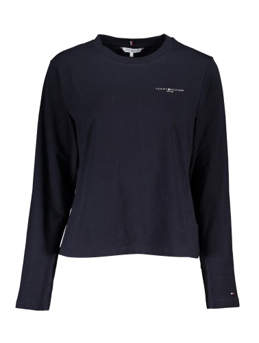 TOMMY HILFIGER T-SHIRT MANICHE LUNGHE DONNA BLU