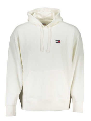 TOMMY HILFIGER FELPA SENZA ZIP UOMO BIANCO