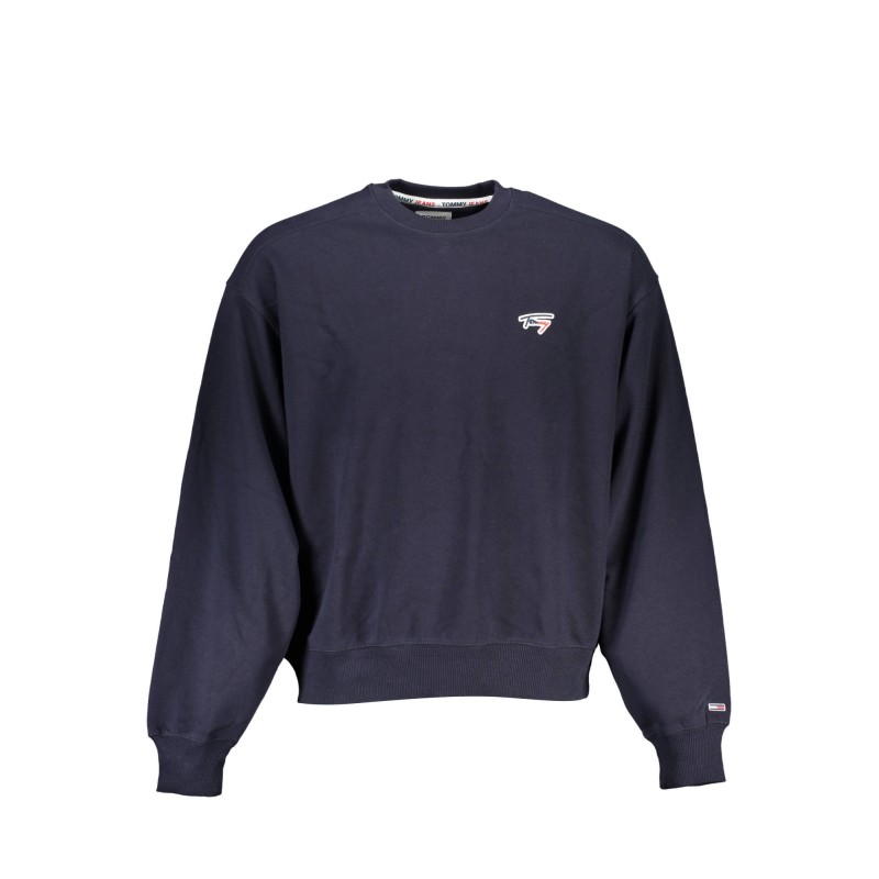 TOMMY HILFIGER FELPA SENZA ZIP UOMO BLU