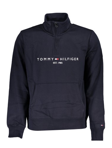 TOMMY HILFIGER FELPA SENZA ZIP UOMO BLU