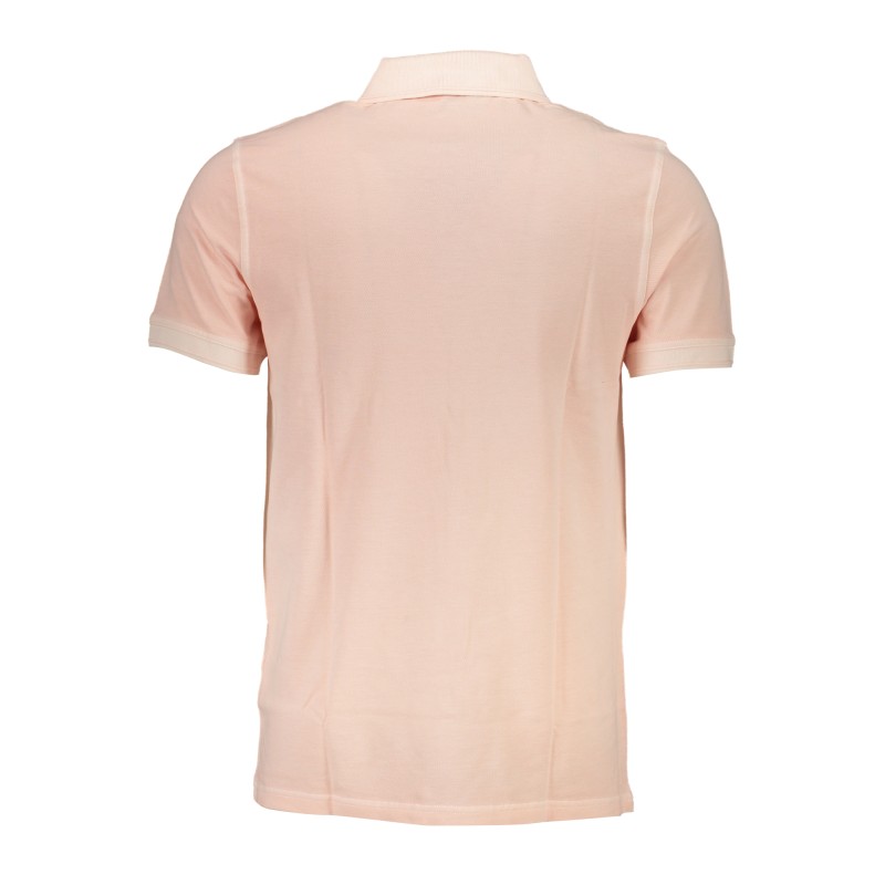 HUGO BOSS POLO MANICHE CORTE UOMO ROSA