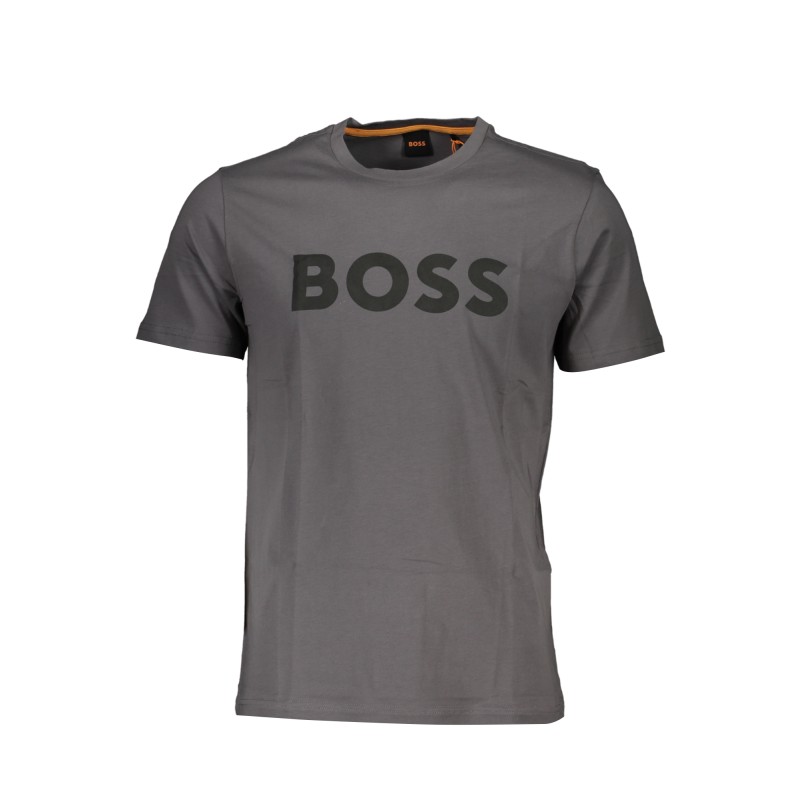 HUGO BOSS T-SHIRT MANICHE CORTE UOMO GRIGIO