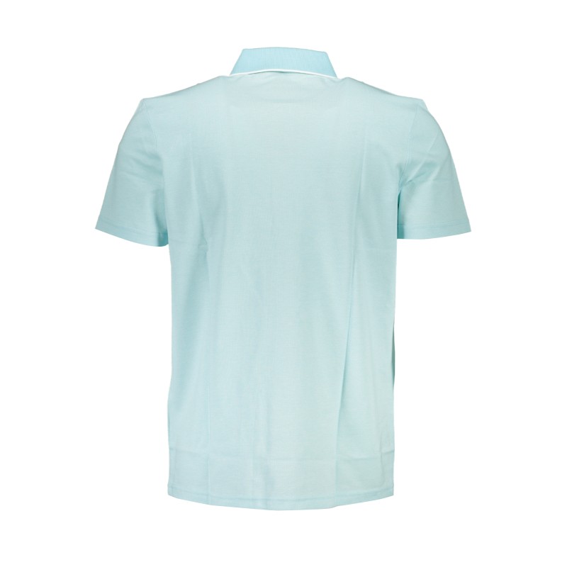 HUGO BOSS POLO MANICHE CORTE UOMO AZZURRO