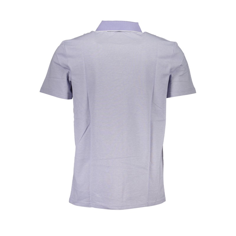 HUGO BOSS POLO MANICHE CORTE UOMO VIOLA