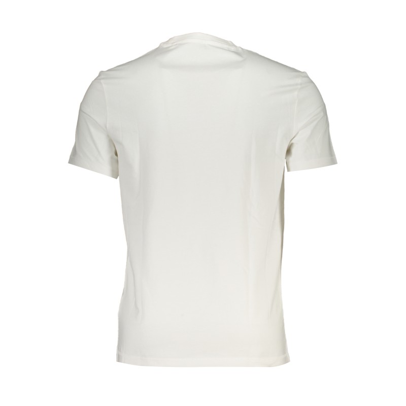 GUESS JEANS T-SHIRT MANICHE CORTE UOMO BIANCO