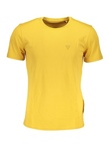 GUESS JEANS T-SHIRT MANICHE CORTE UOMO GIALLO