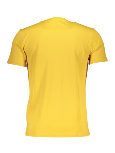 GUESS JEANS T-SHIRT MANICHE CORTE UOMO GIALLO