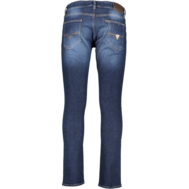 GUESS JEANS JEANS DENIM UOMO BLU