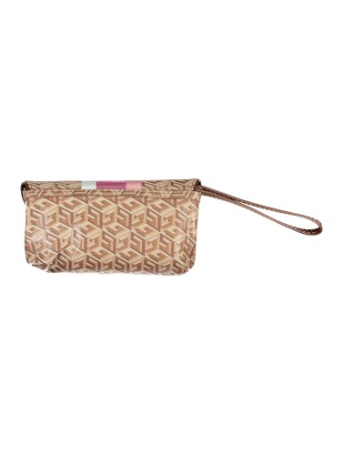 GUESS JEANS BEAUTY CASE WOMEN BEIGE