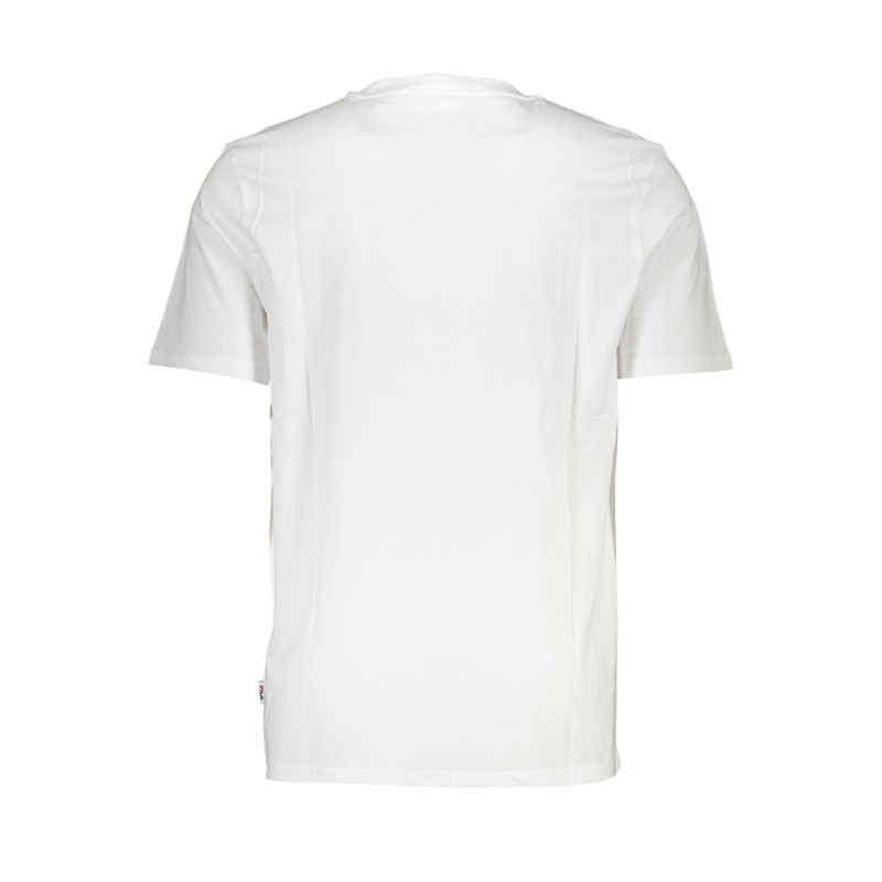 FILA T-SHIRT MANICHE CORTE UOMO BIANCO