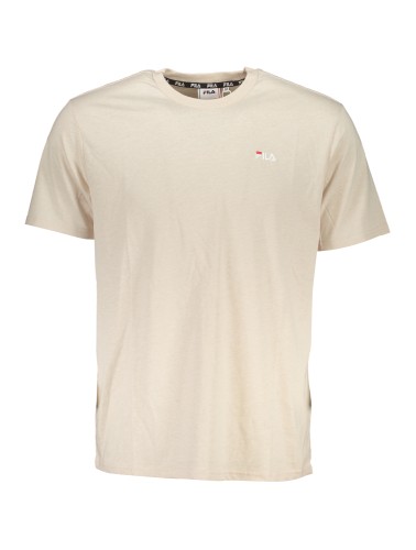 FILA T-SHIRT MANICHE CORTE UOMO BEIGE