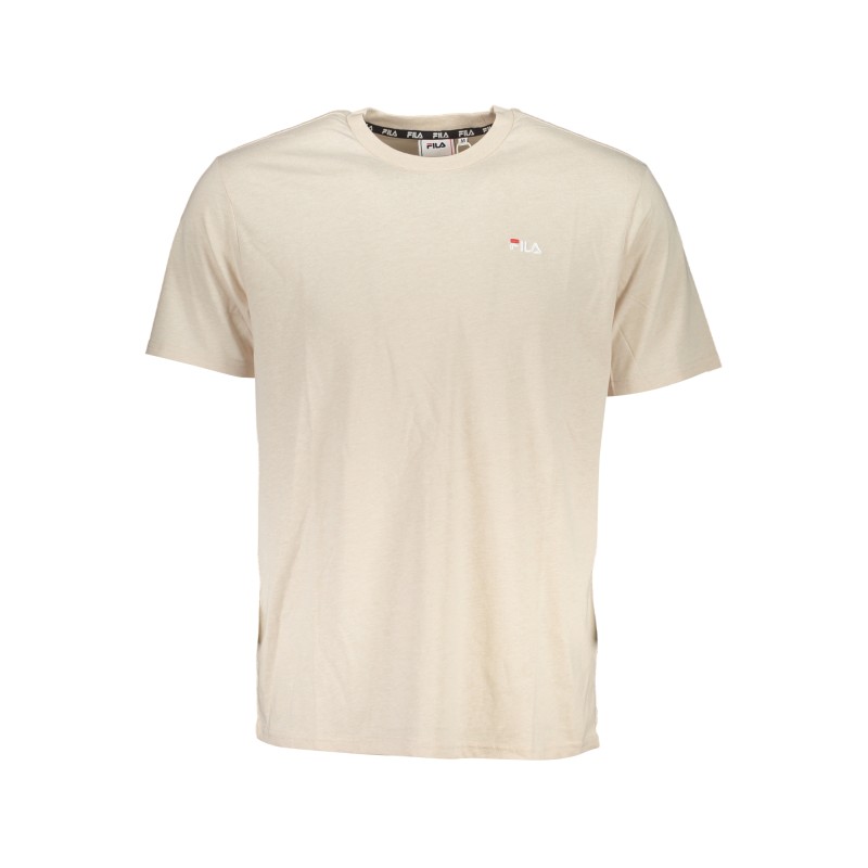 FILA T-SHIRT MANICHE CORTE UOMO BEIGE