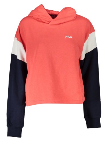 FILA FELPA SENZA ZIP DONNA ROSA