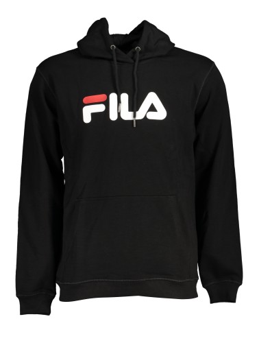 FILA FELPA SENZA ZIP UOMO NERO