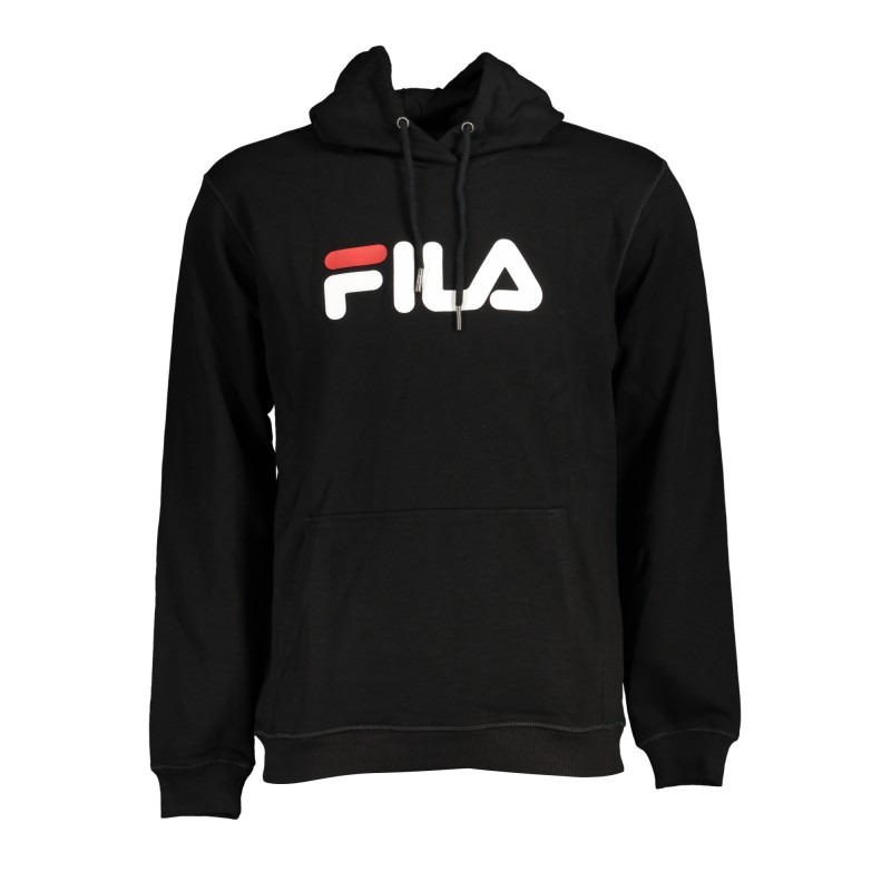 FILA FELPA SENZA ZIP UOMO NERO