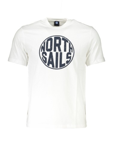 NORTH SAILS T-SHIRT MANICHE CORTE UOMO BIANCO