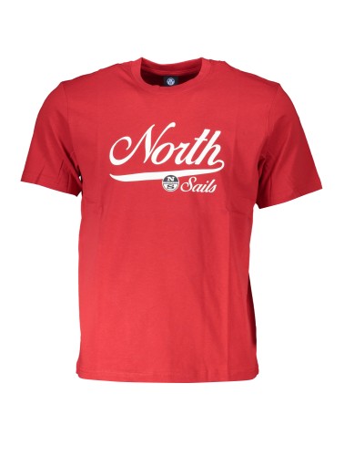 NORTH SAILS T-SHIRT MANICHE CORTE UOMO ROSSO