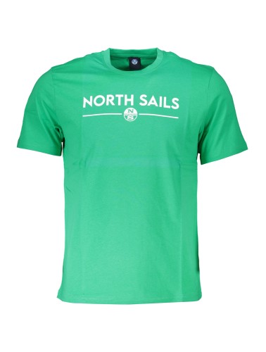 NORTH SAILS T-SHIRT MANICHE CORTE UOMO VERDE