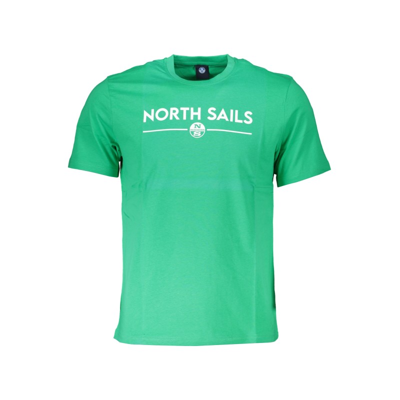 NORTH SAILS T-SHIRT MANICHE CORTE UOMO VERDE