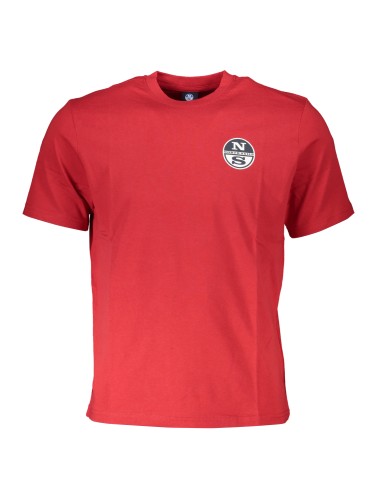 NORTH SAILS T-SHIRT MANICHE CORTE UOMO ROSSO