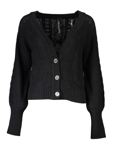 GUESS JEANS CARDIGAN DONNA NERO