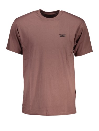 VANS T-SHIRT MANICHE CORTE UOMO MARRONE