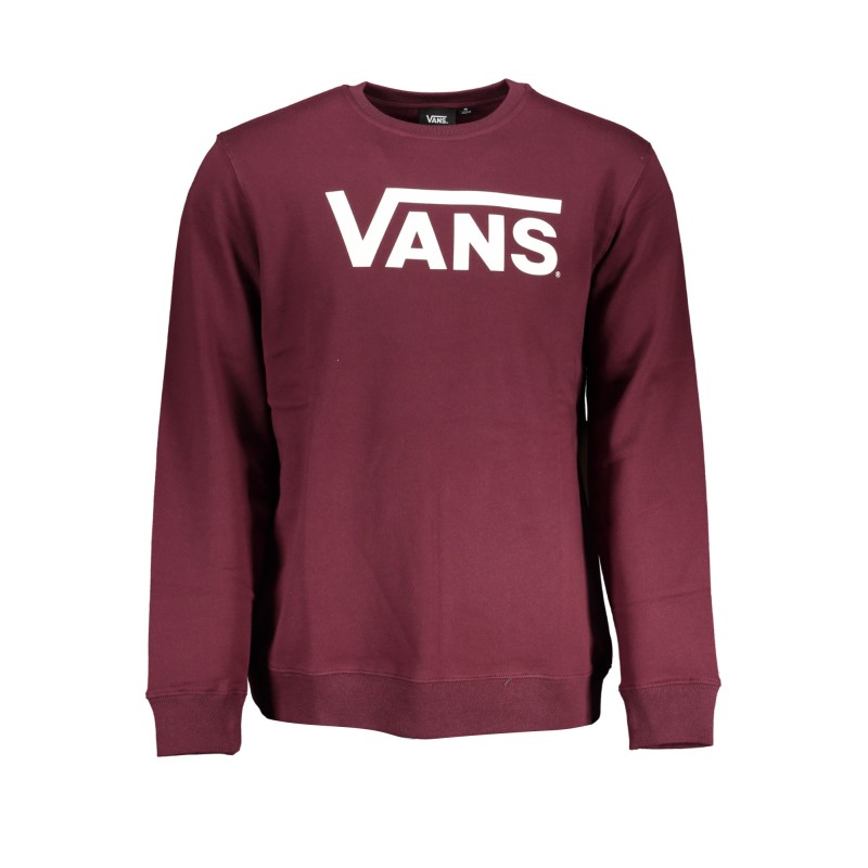 VANS FELPA SENZA ZIP UOMO ROSSO