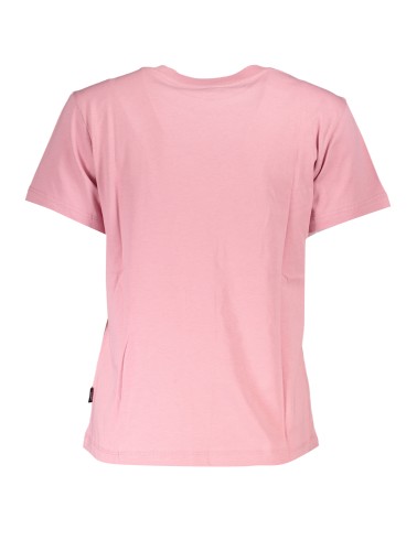 VANS T-SHIRT MANICHE CORTE DONNA ROSA