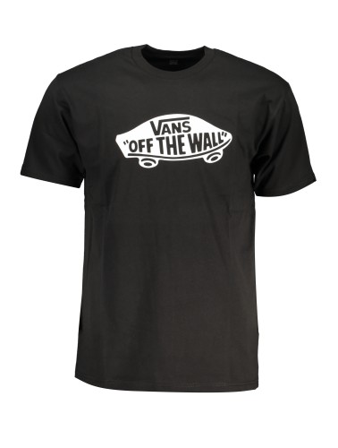 VANS T-SHIRT MANICHE CORTE UOMO NERO