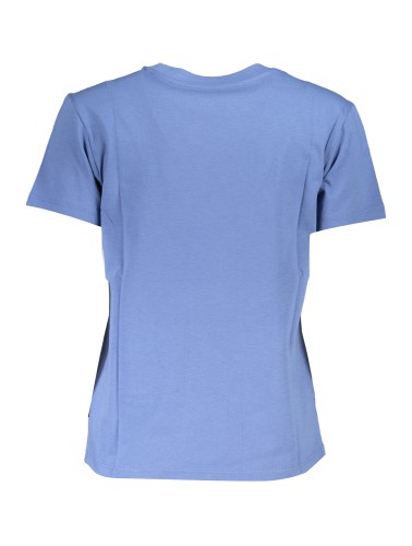 VANS T-SHIRT MANICHE CORTE DONNA BLU