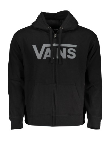 VANS FELPA CON ZIP UOMO NERO