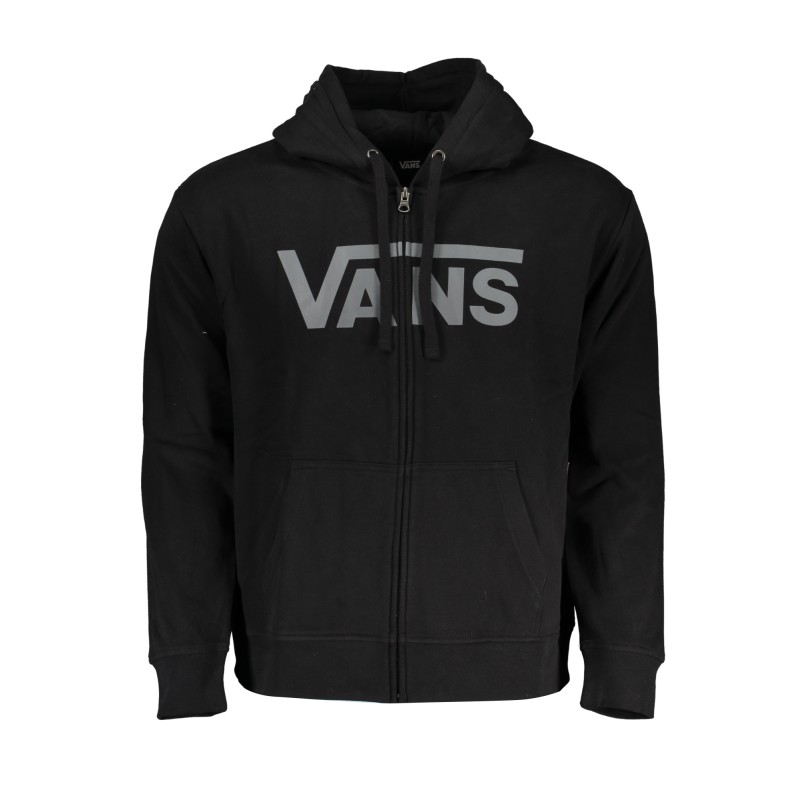 VANS FELPA CON ZIP UOMO NERO