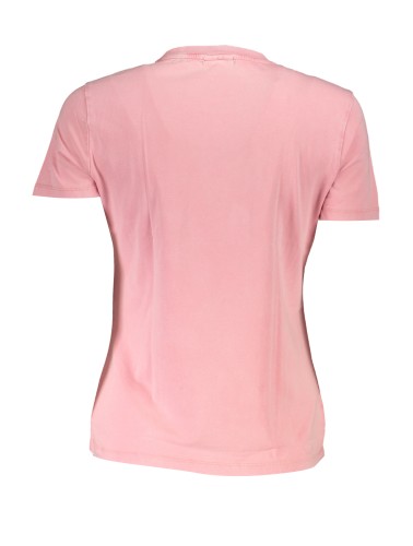 DESIGUAL T-SHIRT MANICHE CORTE DONNA ROSA