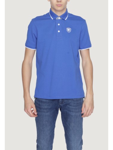 Blauer Polo Man