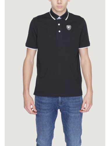 Blauer Polo Man