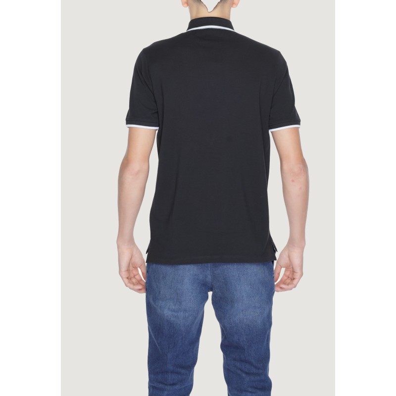 Blauer Polo Man