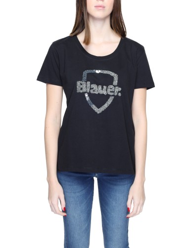 Blauer T-Shirt Donna