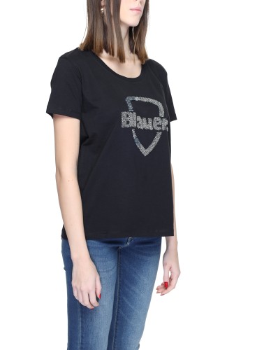 Blauer T-Shirt Donna