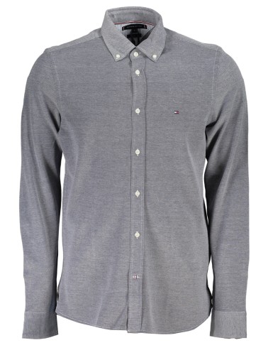 TOMMY HILFIGER CAMICIA MANICHE LUNGHE UOMO BLU