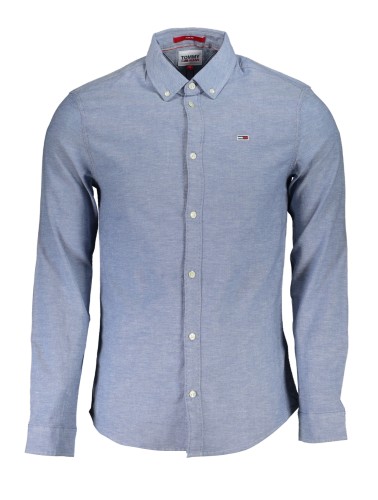 TOMMY HILFIGER CAMICIA MANICHE LUNGHE UOMO BLU