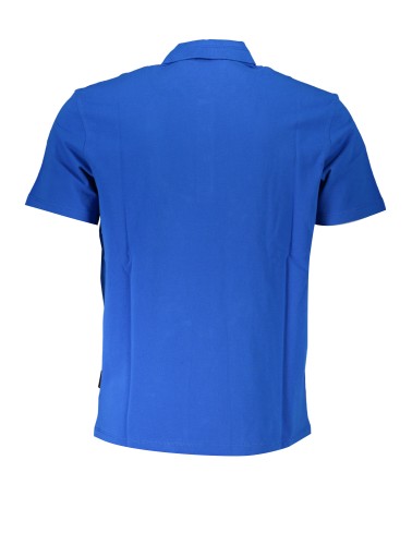 NAPAPIJRI POLO MANICHE CORTE UOMO BLU