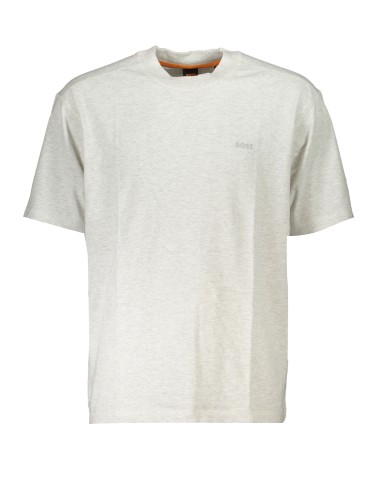 HUGO BOSS T-SHIRT MANICHE CORTE UOMO GRIGIO