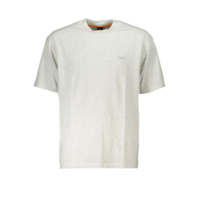 HUGO BOSS T-SHIRT MANICHE CORTE UOMO GRIGIO