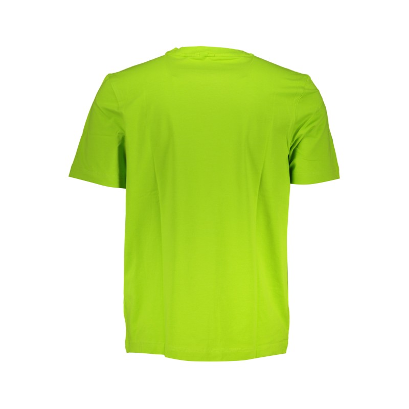 HUGO BOSS T-SHIRT MANICHE CORTE UOMO VERDE