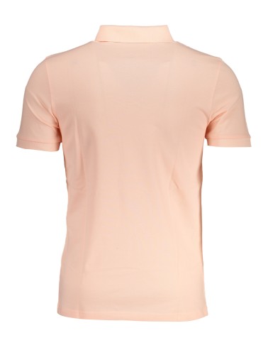 HUGO BOSS POLO MANICHE CORTE UOMO ROSA