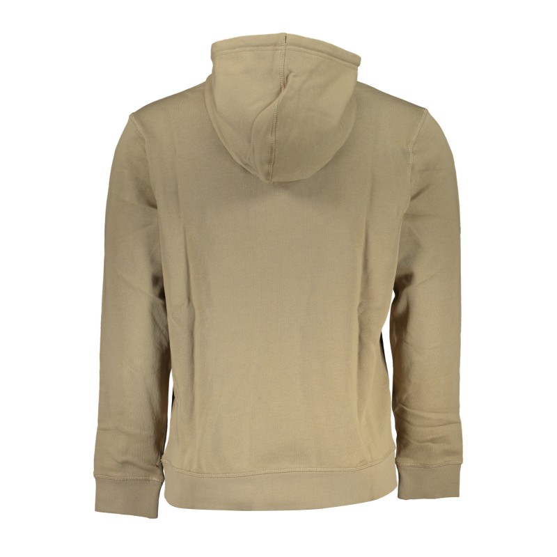 HUGO BOSS FELPA SENZA ZIP UOMO BEIGE