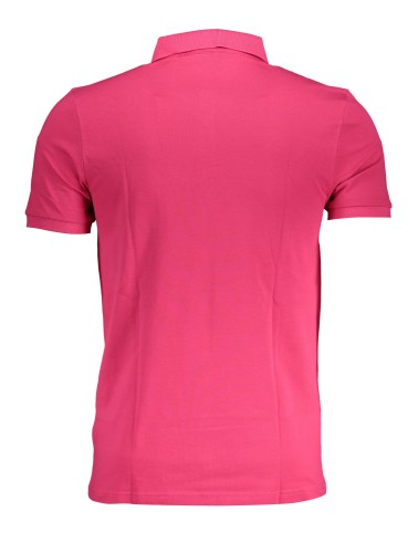 HUGO BOSS POLO MANICHE CORTE UOMO ROSA