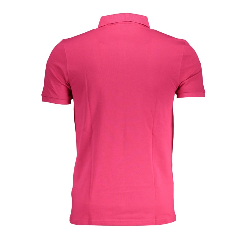 HUGO BOSS POLO MANICHE CORTE UOMO ROSA