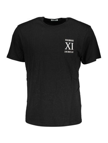 BIKKEMBERGS T-SHIRT MANICHE CORTE UOMO NERO