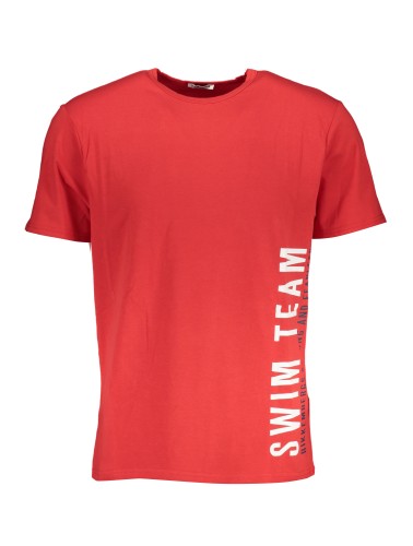 BIKKEMBERGS T-SHIRT MANICHE CORTE UOMO ROSSO